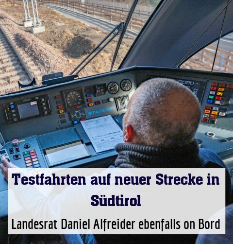 Landesrat Daniel Alfreider ebenfalls on Bord