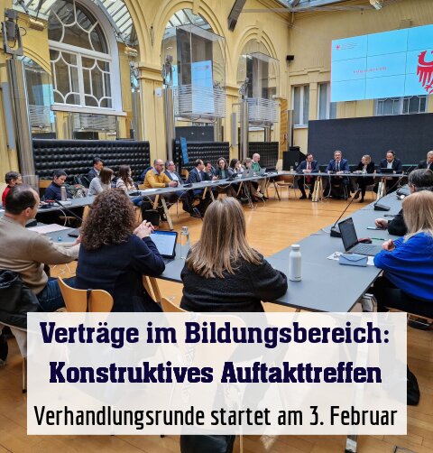 Verhandlungsrunde startet am 3. Februar