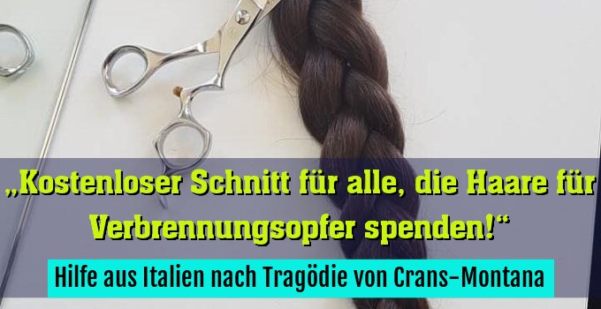Hilfe aus Italien nach Tragödie von Crans-Montana