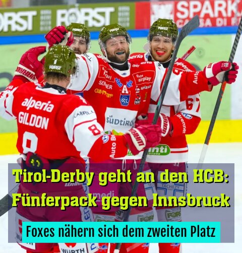 Foxes nähern sich dem zweiten Platz