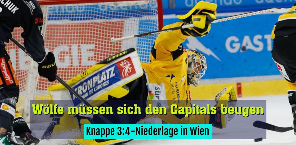 Knappe 3:4-Niederlage in Wien