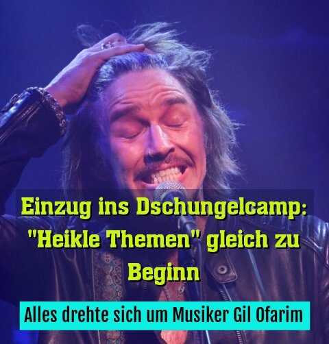 Alles drehte sich um Musiker Gil Ofarim