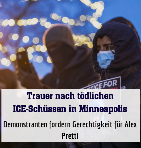Demonstranten fordern Gerechtigkeit für Alex Pretti