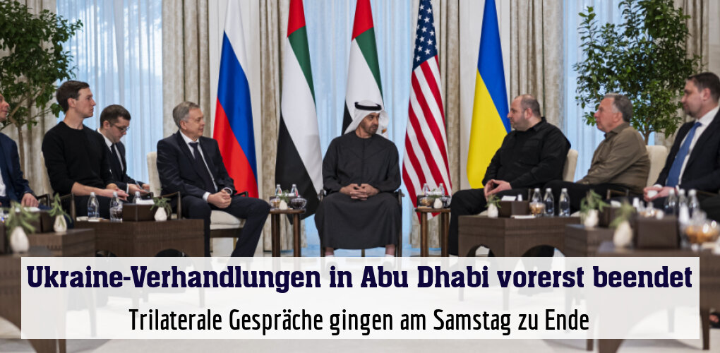 Trilaterale Gespräche gingen am Samstag zu Ende