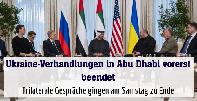 Trilaterale Gespräche gingen am Samstag zu Ende