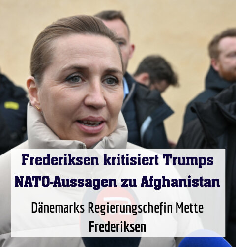 Dänemarks Regierungschefin Mette Frederiksen