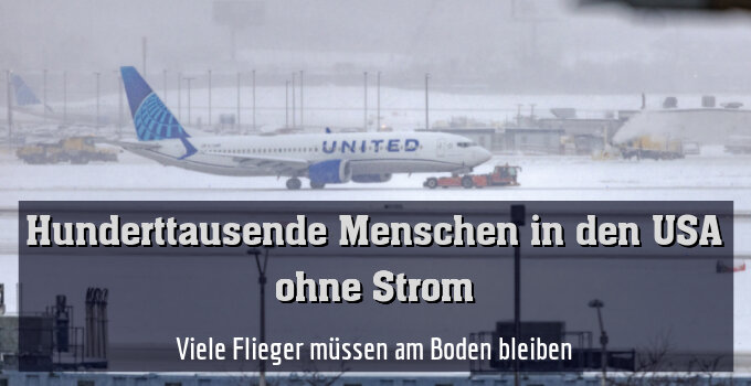 Viele Flieger müssen am Boden bleiben