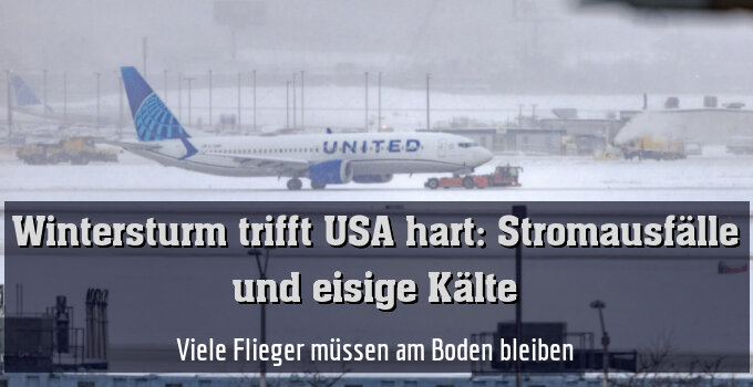 Viele Flieger müssen am Boden bleiben