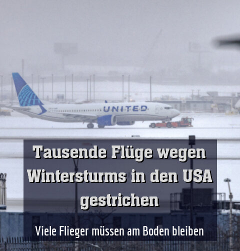 Viele Flieger müssen am Boden bleiben