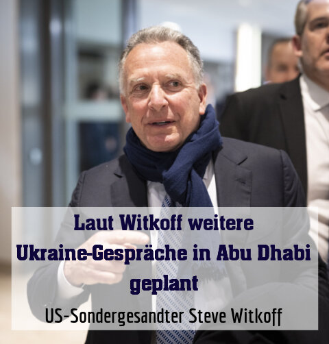 US-Sondergesandter Steve Witkoff