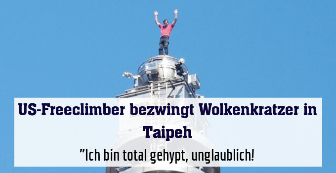 "Ich bin total gehypt, unglaublich!