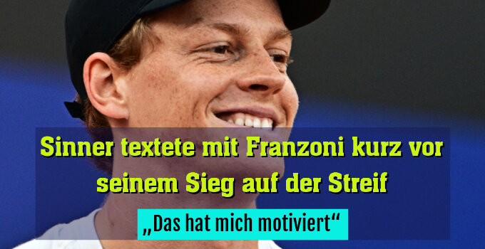 „Das hat mich motiviert“