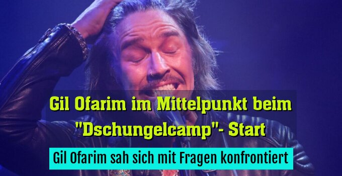 Gil Ofarim sah sich mit Fragen konfrontiert