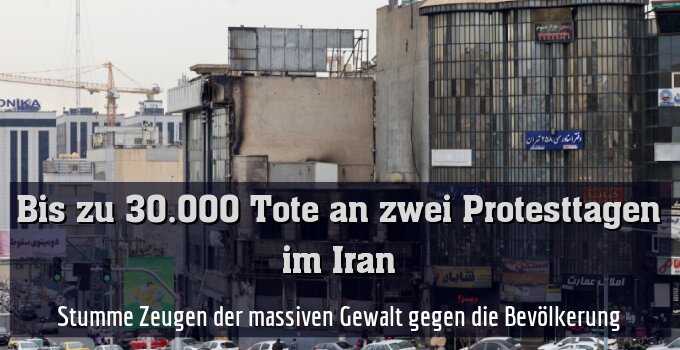 Stumme Zeugen der massiven Gewalt gegen die Bevölkerung