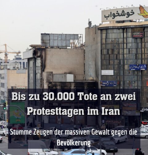 Stumme Zeugen der massiven Gewalt gegen die Bevölkerung