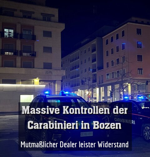 Mutmaßlicher Dealer leister Widerstand