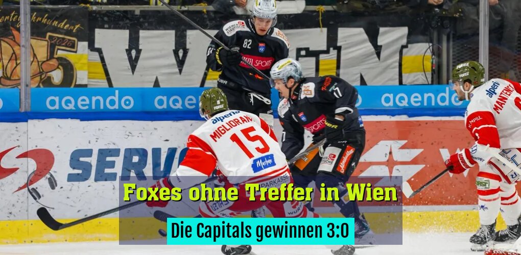 Die Capitals gewinnen 3:0