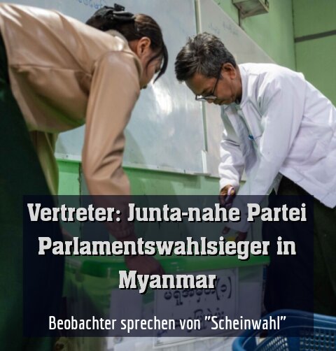 Beobachter sprechen von "Scheinwahl"