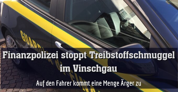 Auf den Fahrer kommt eine Menge Ärger zu
