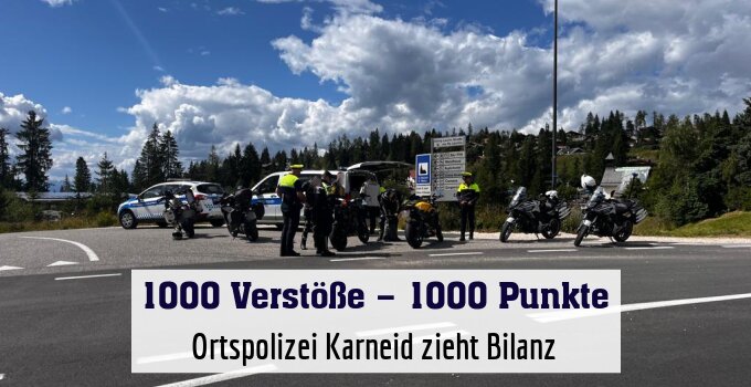 Ortspolizei Karneid zieht Bilanz