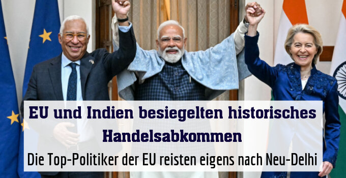 Die Freude über das Handelsabkommen ist groß