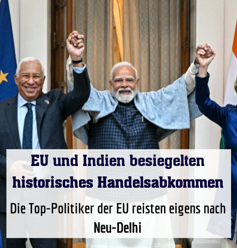 Die Freude über das Handelsabkommen ist groß