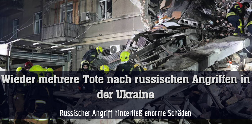 Russischer Angriff hinterließ enorme Schäden