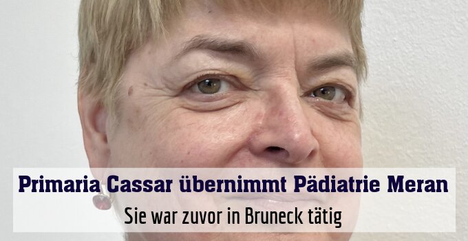Sie war zuvor in Bruneck tätig