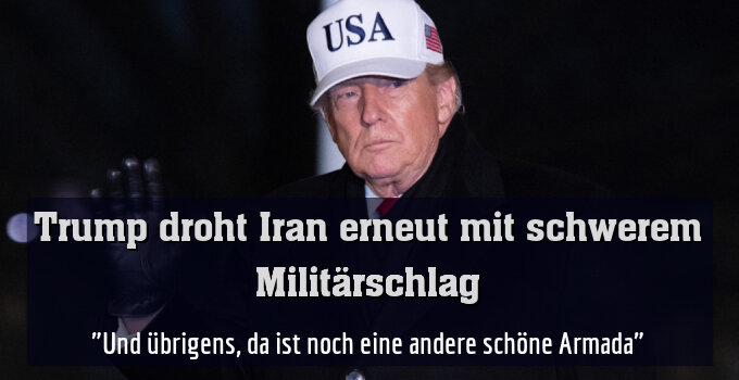 "Und übrigens, da ist noch eine andere schöne Armada"