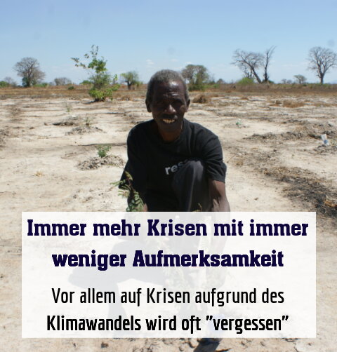 Vor allem auf Krisen aufgrund des Klimawandels wird oft "vergessen"