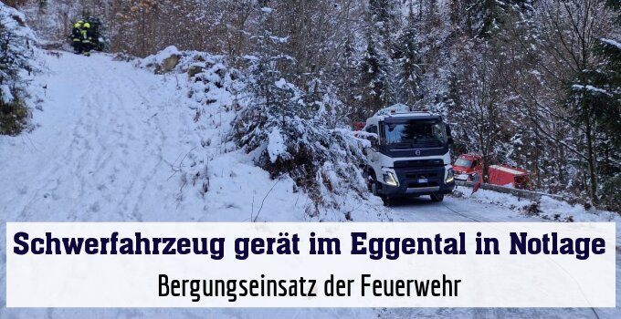 Bergungseinsatz der Feuerwehr