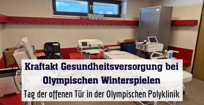 Tag der offenen Tür in der Olympischen Polyklinik
