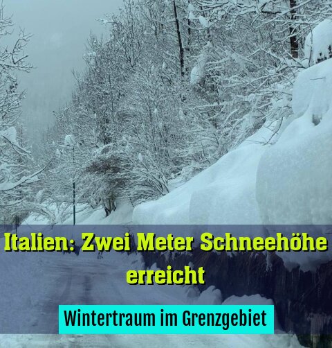 Wintertraum im Grenzgebiet