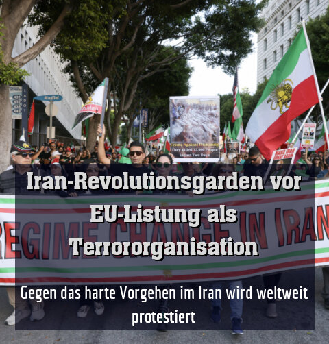 Gegen das harte Vorgehen im Iran wird weltweit protestiert