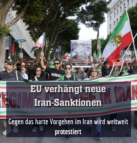 Gegen das harte Vorgehen im Iran wird weltweit protestiert