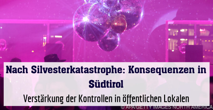 Verstärkung der Kontrollen in öffentlichen Lokalen