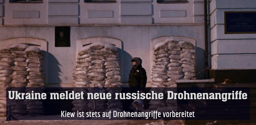 Kiew ist stets auf Drohnenangriffe vorbereitet