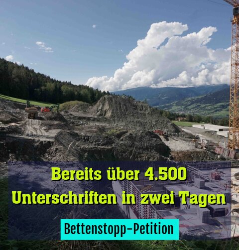 Bettenstopp-Petition