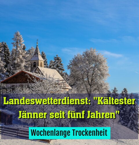 Wochenlange Trockenheit