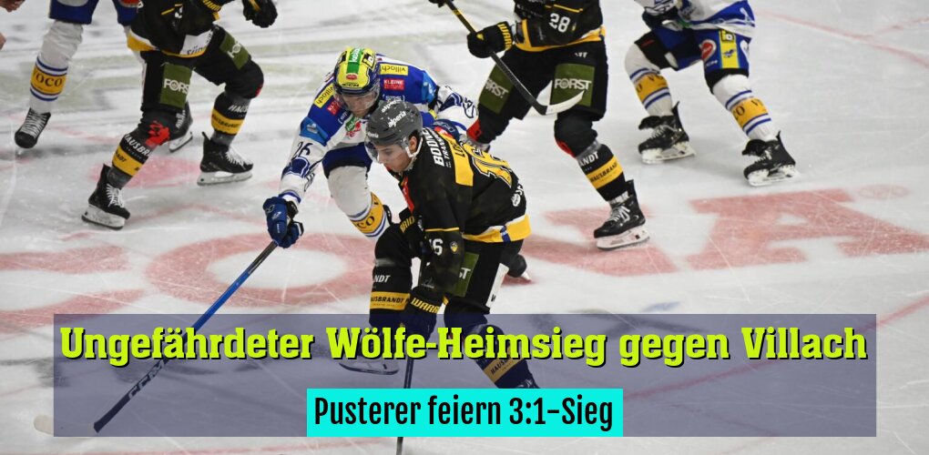 Pusterer feiern 3:1-Sieg