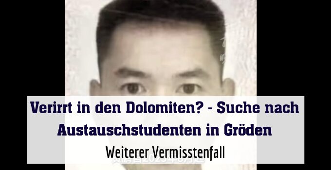 Weiterer Vermisstenfall