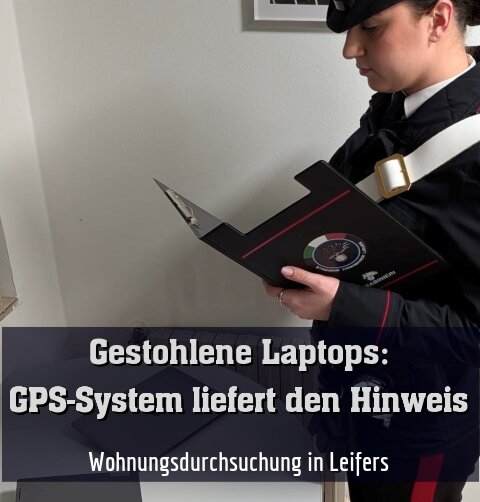 Wohnungsdurchsuchung in Leifers