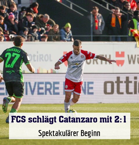 Spektakulärer Beginn