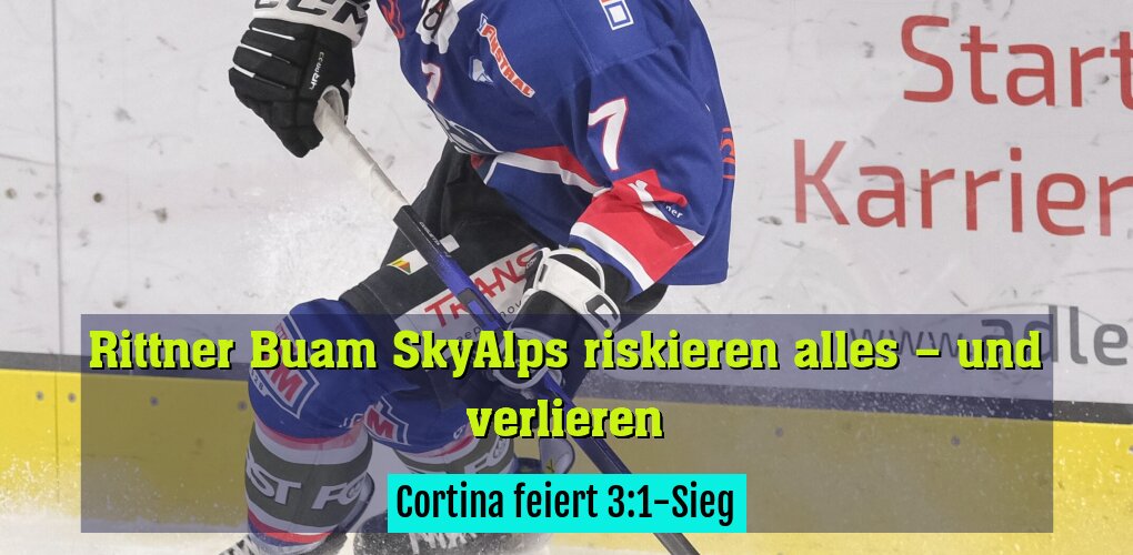 Cortina feiert 3:1-Sieg