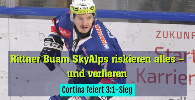 Cortina feiert 3:1-Sieg