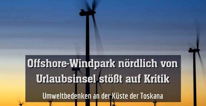 Umweltbedenken an der Küste der Toskana