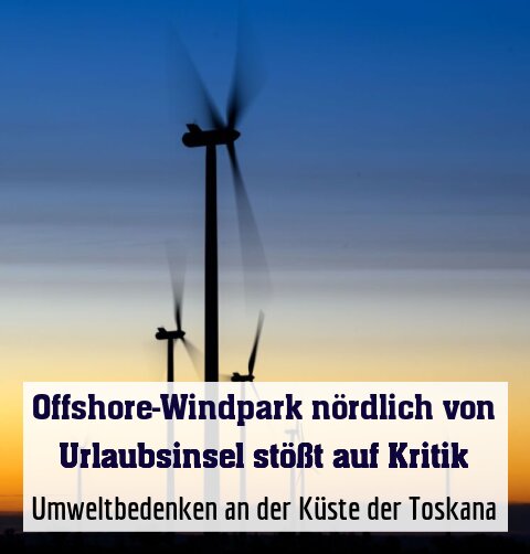 Umweltbedenken an der Küste der Toskana