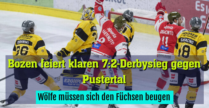 Wölfe müssen sich den Füchsen beugen