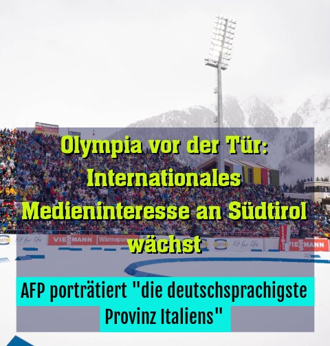 AFP porträtiert "die deutschsprachigste Provinz Italiens"