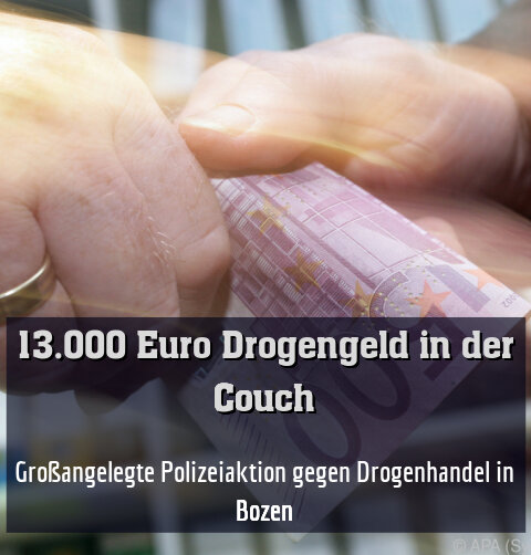 Großangelegte Polizeiaktion gegen Drogenhandel in Bozen